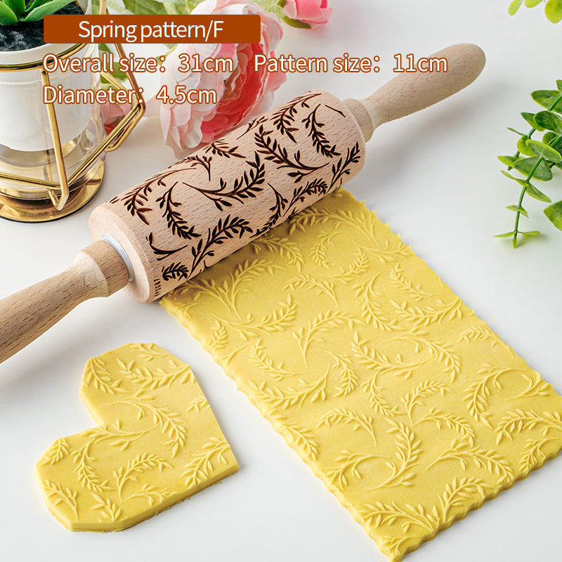 Transform Your Baking Experience with Our Home Printing Pattern Rolling Pin